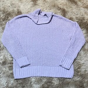 PINK Victoria's Secret Lavender Turtleneck Sweater